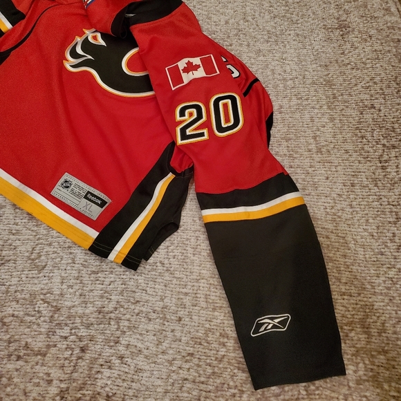 NHL Reebok Curtis Glencross Calgary Flames Home Premier Jersey - Picture 5 of 10